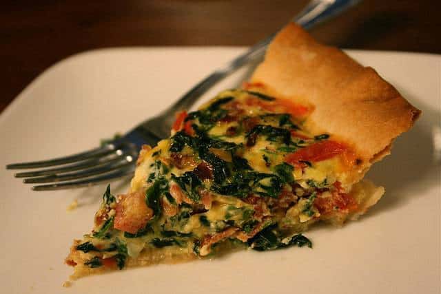 BLT Quiche